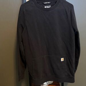 Carhartt Women's Black Crewneck Sweatshirt